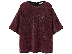Name It fandango pink glitter paillet top